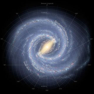 Newly-discovered star-forming regions are concentrated at the end of the Milky Way's central bar and in the spiral arms.